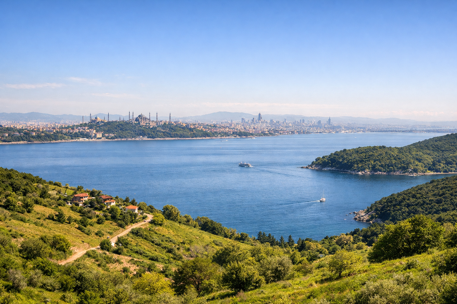 Marmara Bolgesi manzarasi