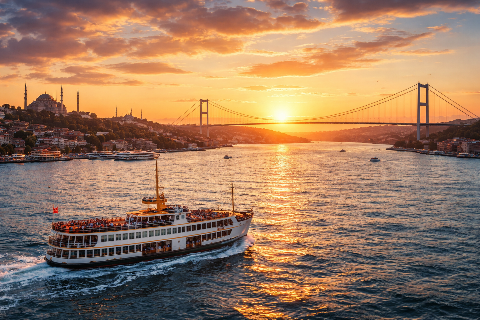 Istanbul Bogaz manzarasi